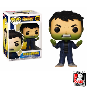 Bruce Banner 419 Avengers Marvel - Funko Pop