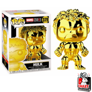 Hulk Cromado 379 Marvel - Funko Pop