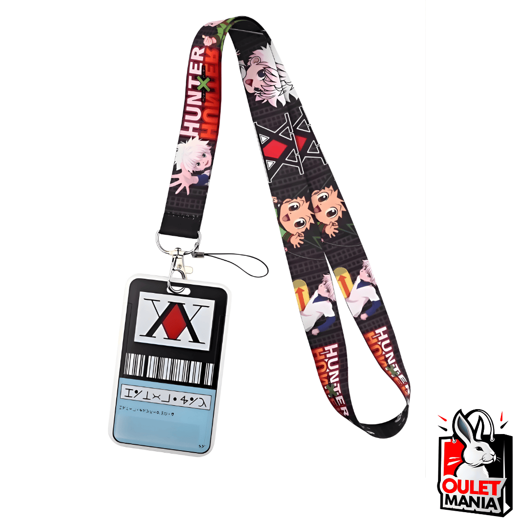 Portacredencial + Lanyard Hunter x Hunter Anime