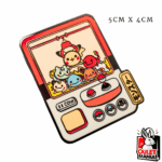 Pin Maquina De Garra Pokemon Broche Metálico