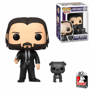 John Wick Whit Dog 580 Movies - Funko Pop