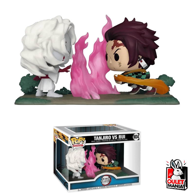 Tanjiro Vs Rui (1034) Demon Slayer - Funko Pop