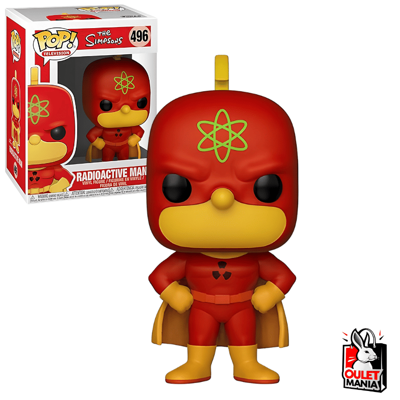 Radioactive Man 496 Los Simpson - Funko Pop