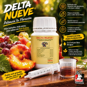 Delta Nueve 150 ml Bioestimulante de Floración - Cannabiogen