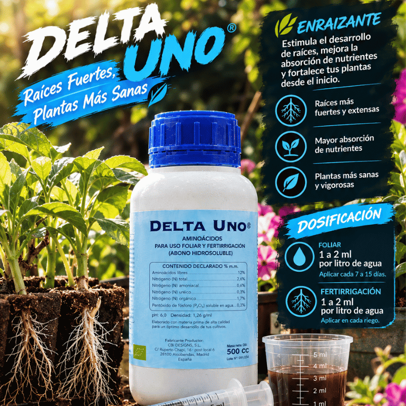 Delta Uno 500 ml Cannabiogen – Estimulador de Raíces